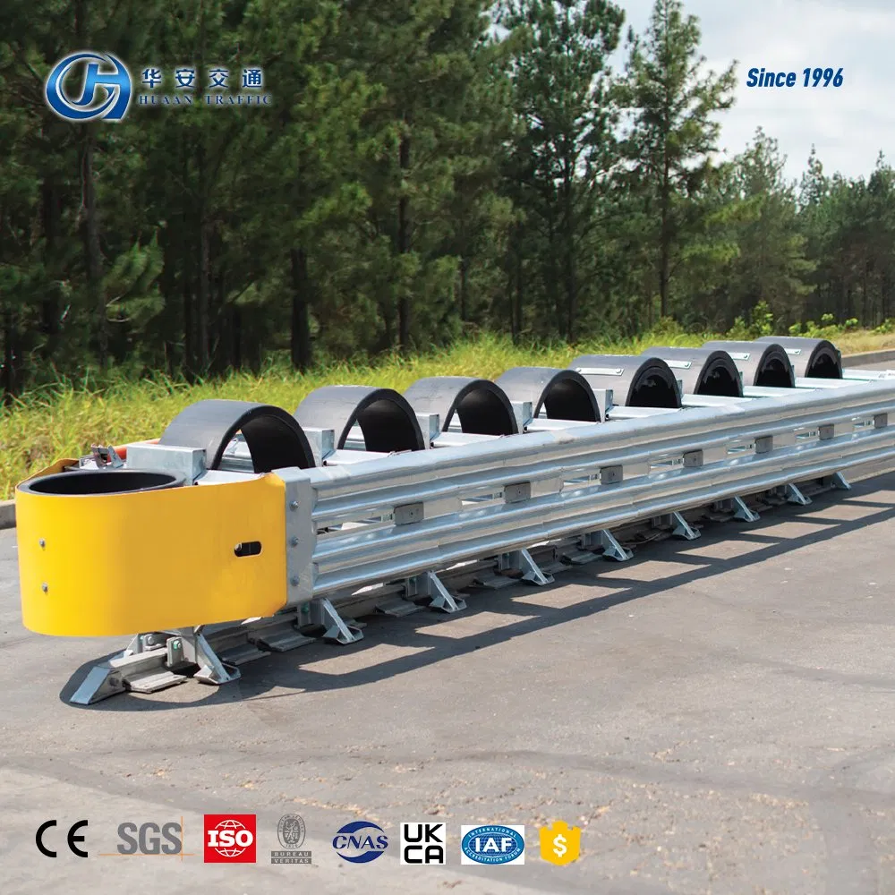Traffic Barriers Crash Cushion Manufacturer Road Safety Systems Hot Galvanized Crash Cushion Barricade