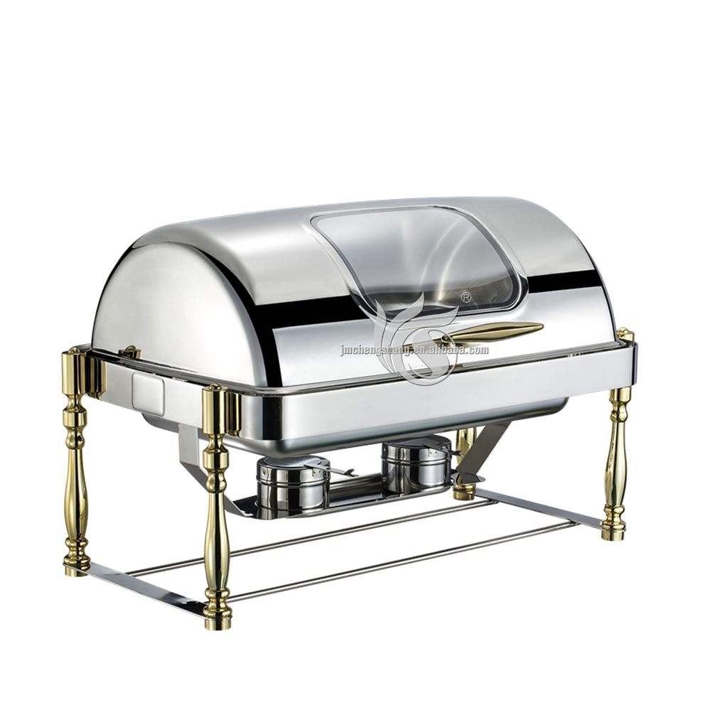 Luxury Buffet Chafing Dishes Set 9L Commercial Food Warmers Display for Catering
