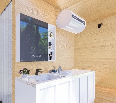 68sqm Luxury a Frame Small House Triangle House Villa Tiny Prefab Modular Home with Loft