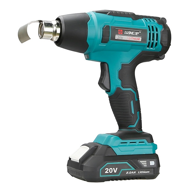 Liangye Electric Power Tools 18V Cordless Heat Gun Kit with Rechargeable Battery