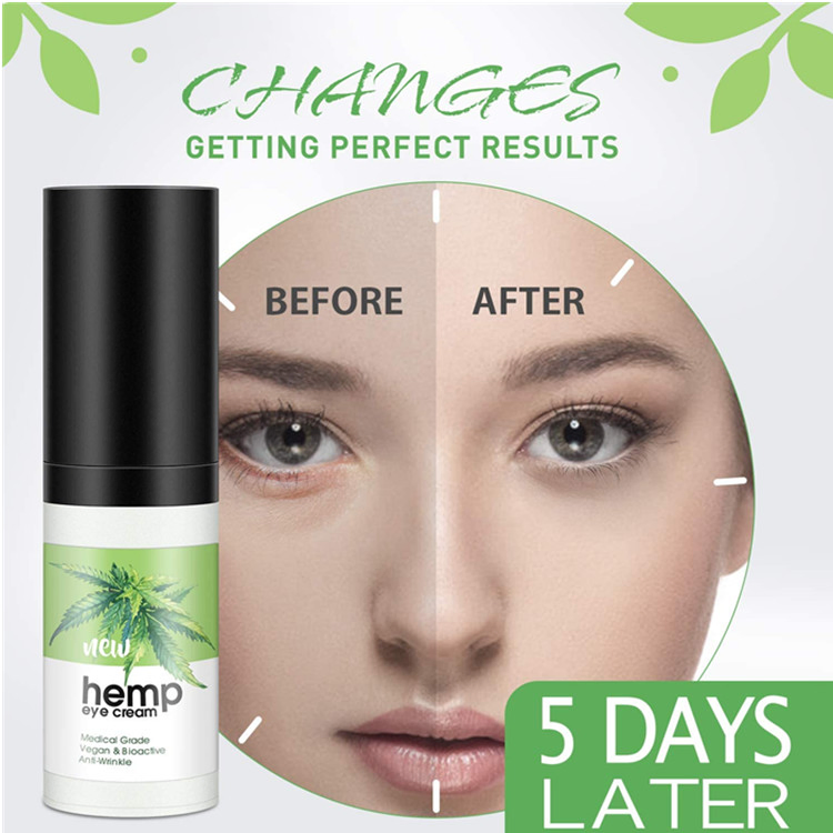 Best Hemp Eye Cream Moisturizer Anti-Aging Wrinkles Eye Treatment Cream