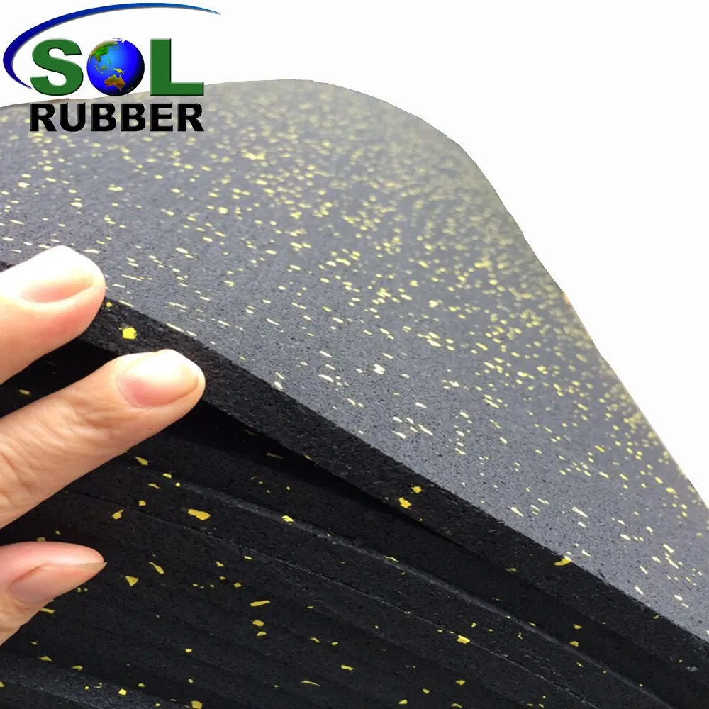 Noise Reduction Rubber Mat Gym Flooring Rubber Mat Rolls