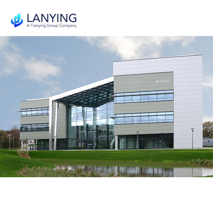 Prefab Residential Commercial Building Three Storey Office