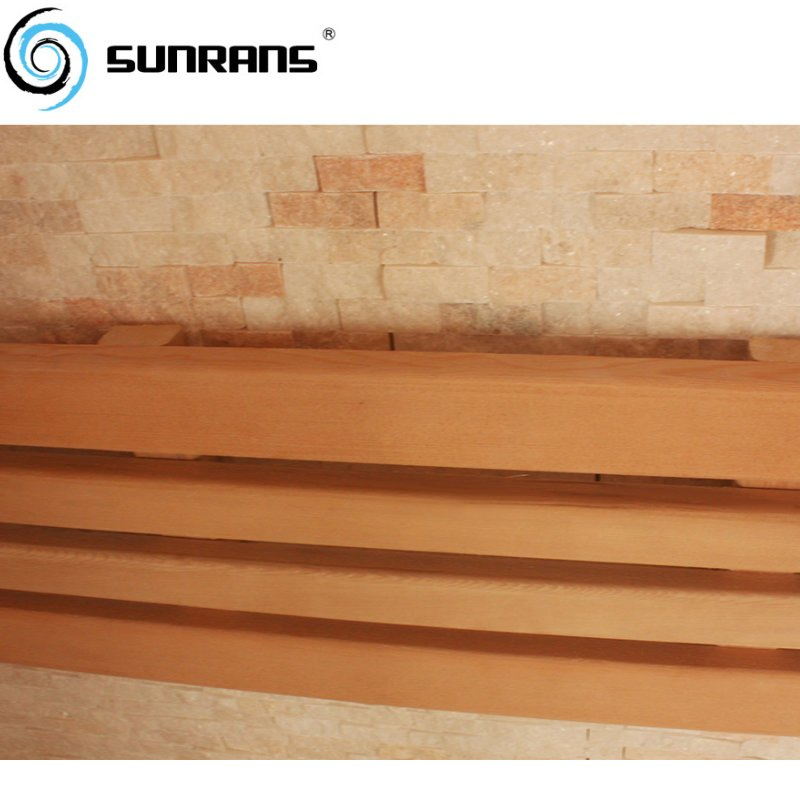 Угловая стеклянная паровая сауна на 3 человек