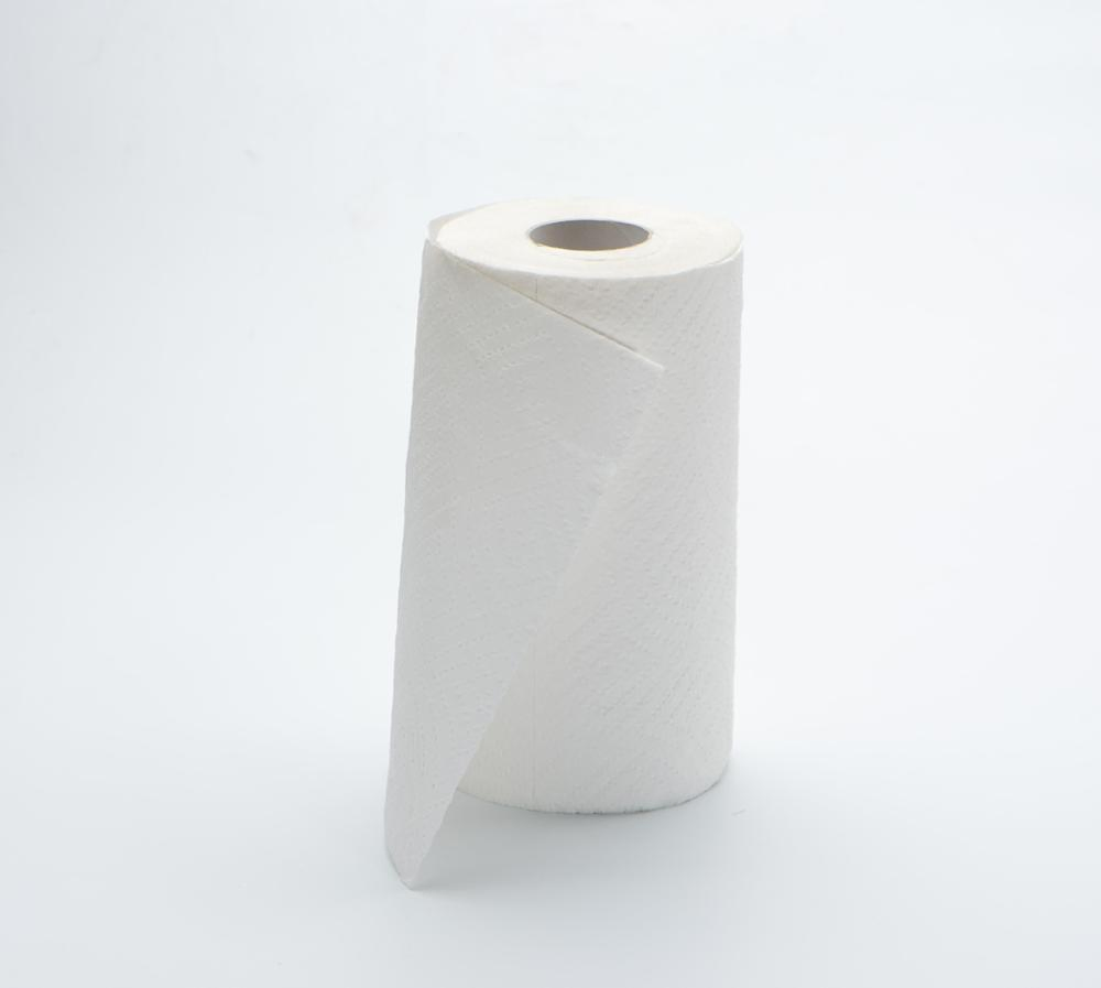 22.5*22.5 White and Strong Bamboo Kitchen Towel Roll and Individual Wrapped Kitchen Towel