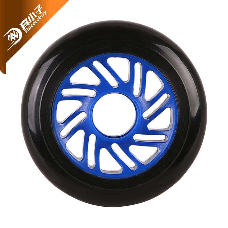 90*24mm Kids Toy Scooter Skateboard Roller Skate PU Pouring Wheel