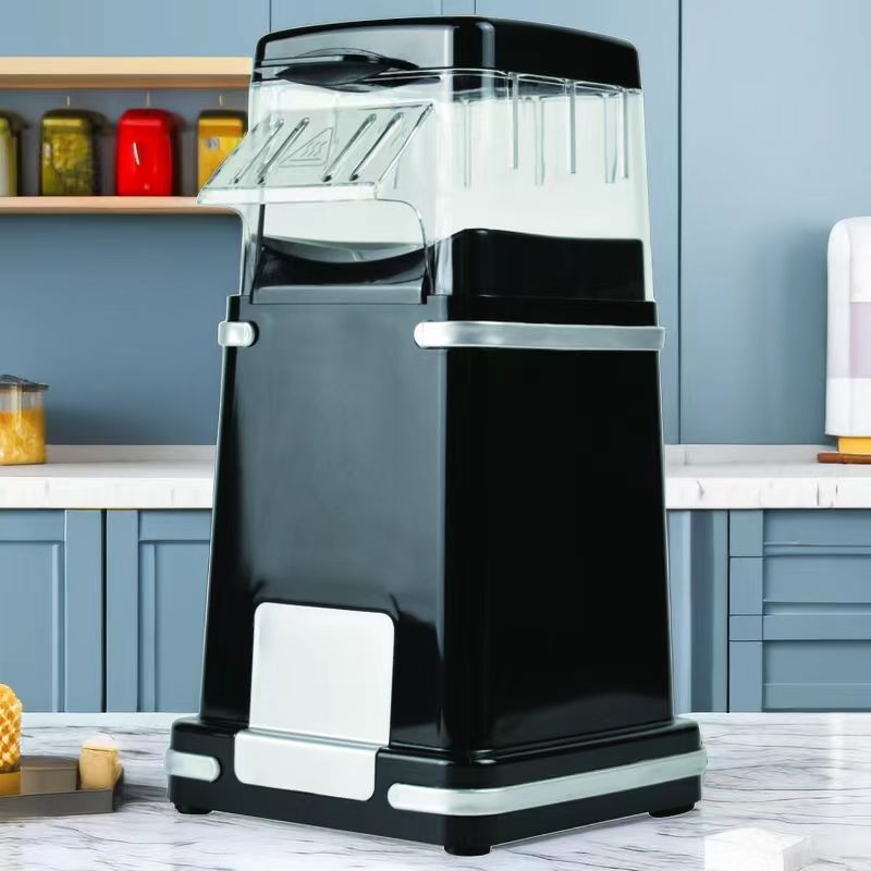 Preparation Without Oil Preparation Without Oil Hot Air Popcorn Popper Maker with Measuring Cup to Portion Popping Corn Kernels Popcorn Maker Via Hot Air