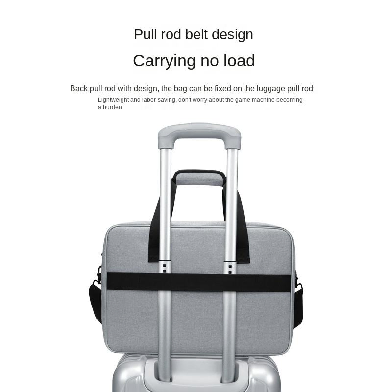 New Portable Scratch-Resistant Travel Handle Carrying Protective Storage Bag for PS5 Game Console