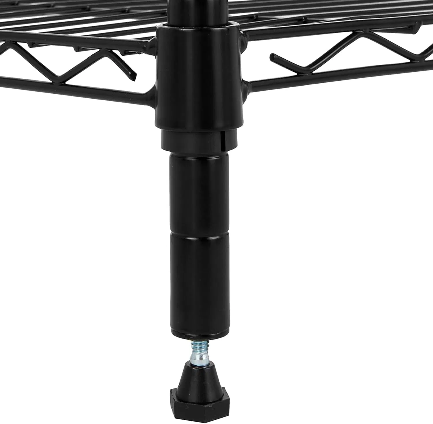 5 Tier Adjustable Heavy-Duty Wire Shelving Unit, Suitable for Kitchens and Garages