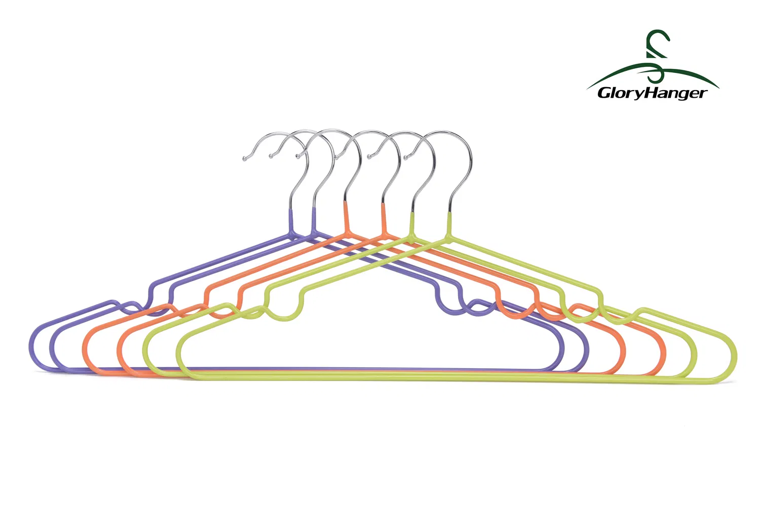 Hot Selling Saving Space Super Thin Metal Hanger with Notches Magic Pants Hangers Space Saving