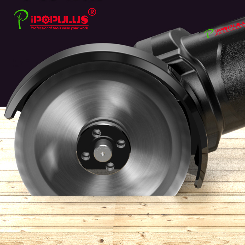 Ipopulus Hot Sale High Performance Angle Grinder 100mm 750W Electric Angle Grinder of Power Tools