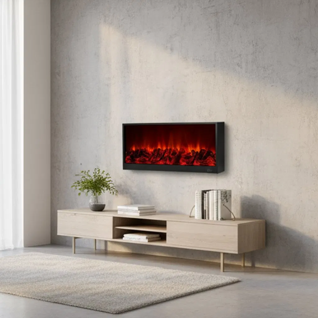Energy-Saving Infrared Panel Heater with Adjustable Thermostat Control