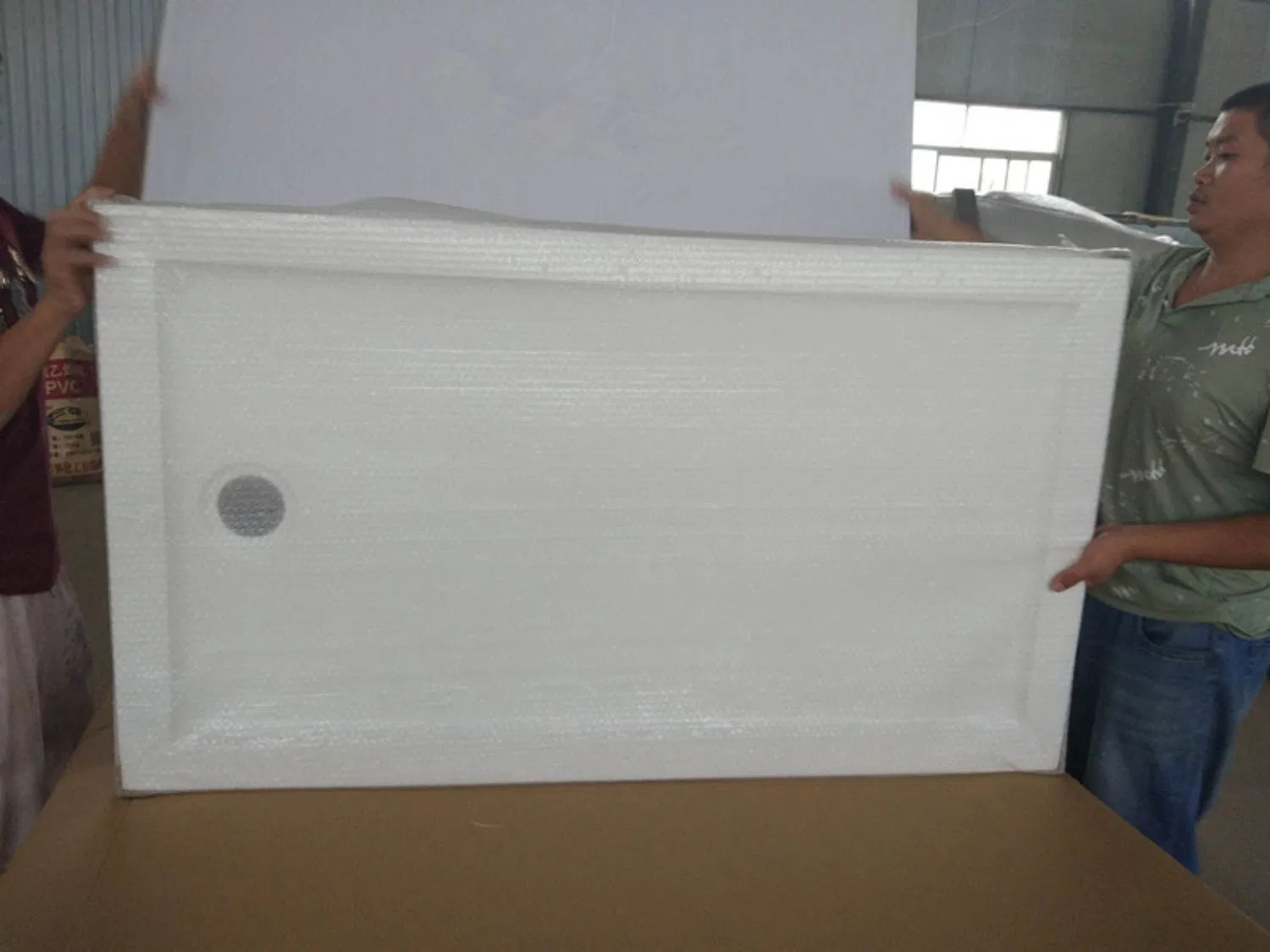 White 1200 Rectangular Acrylic Shower Tray