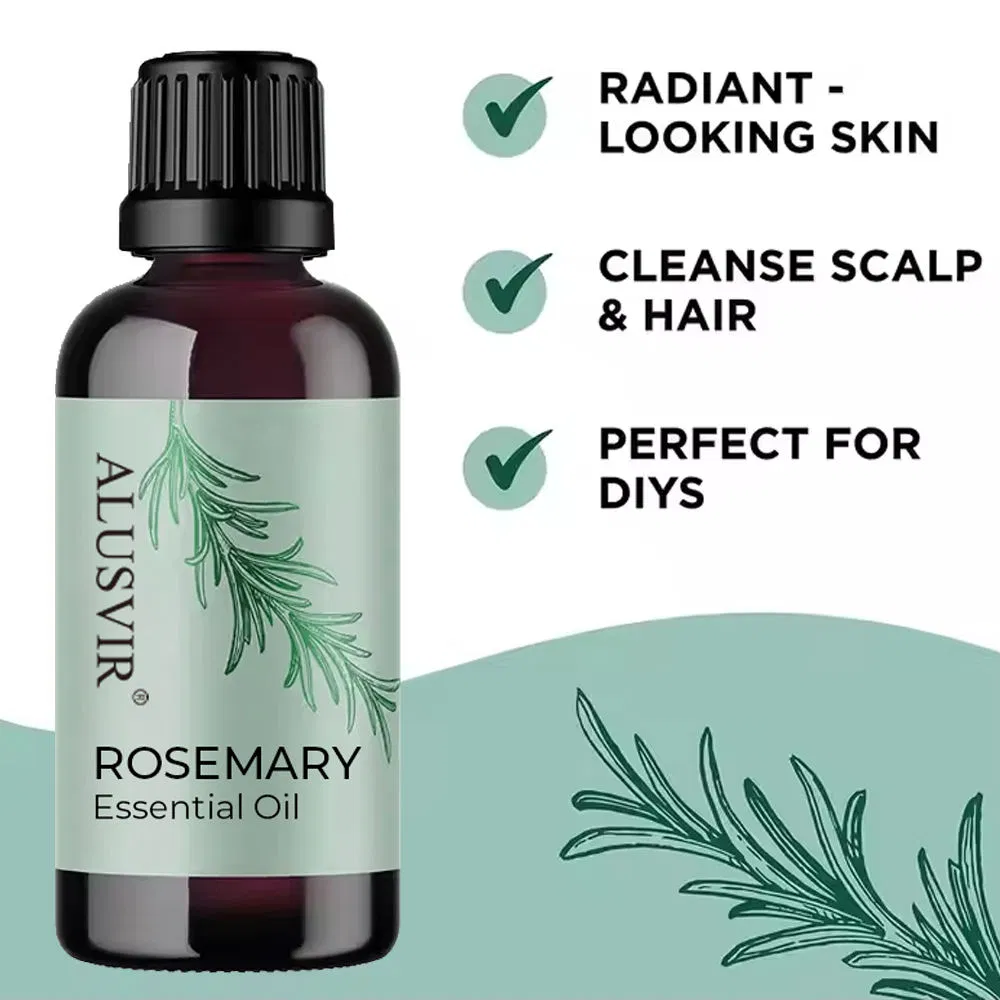Customize Organic Rosemary Essential Oil for Skin Whitening Hair Regrowth Aromatherapy