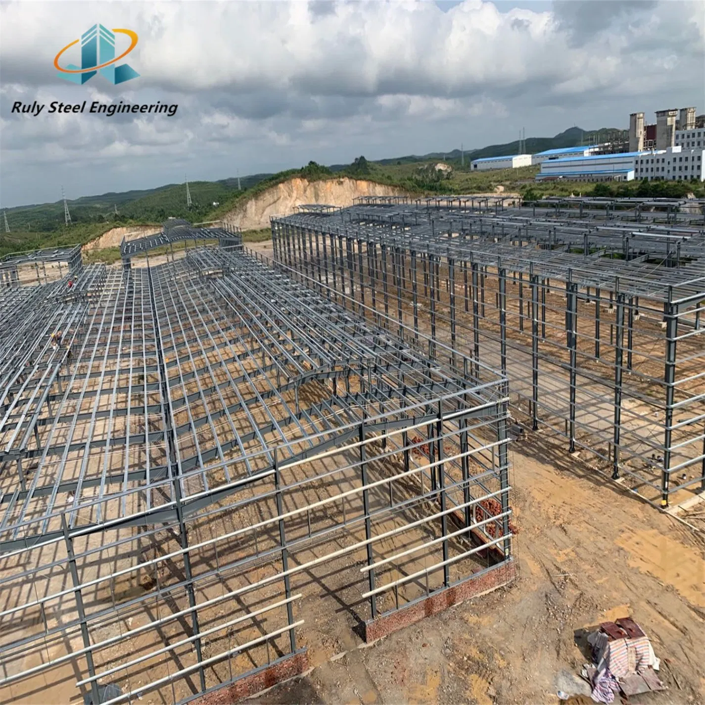 Prefab Structure Steel Beams and Columns Prefab Industry Buildings