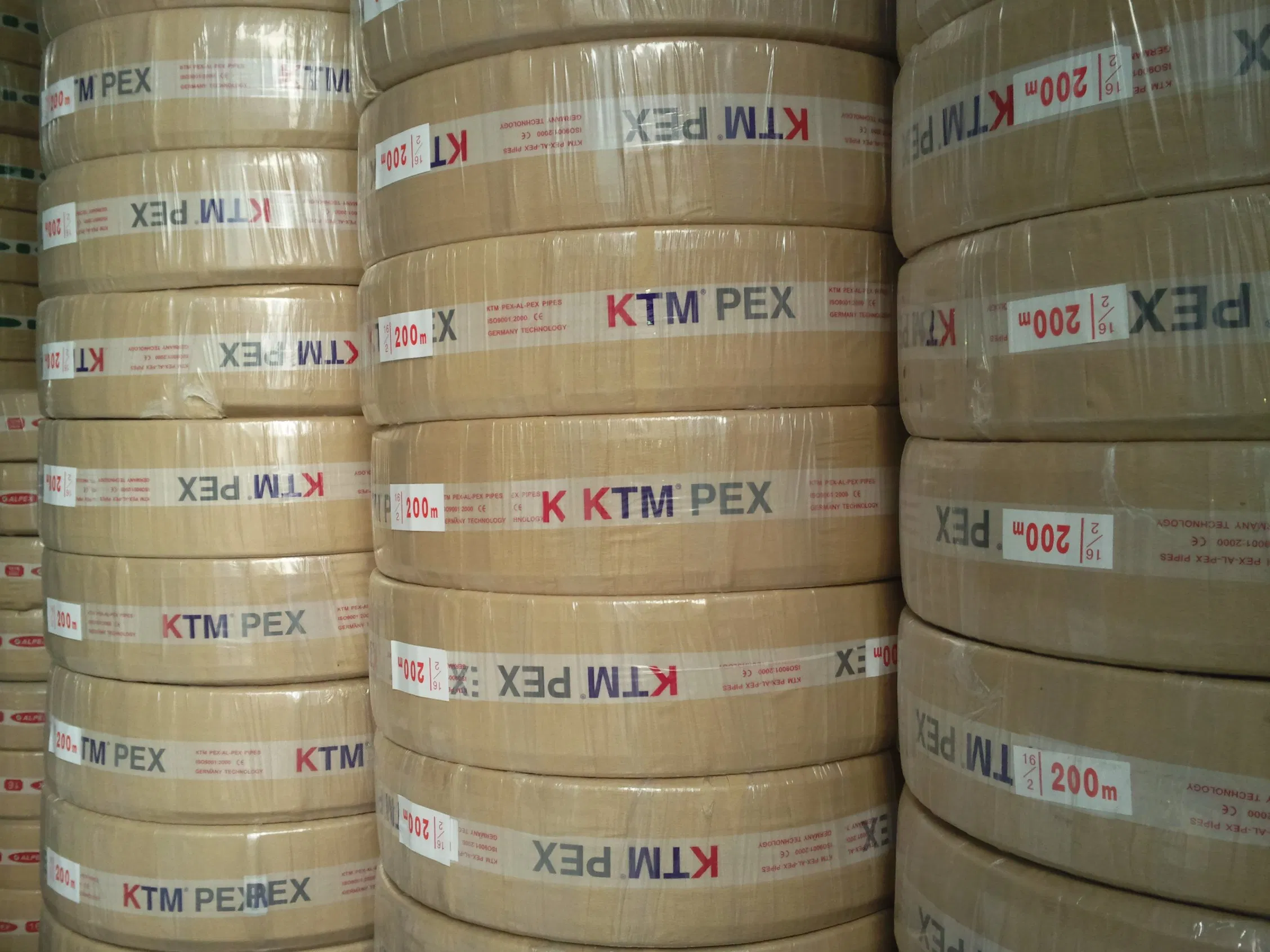 Pex-Al-Pex Pipe with Blue for Gas Pipe