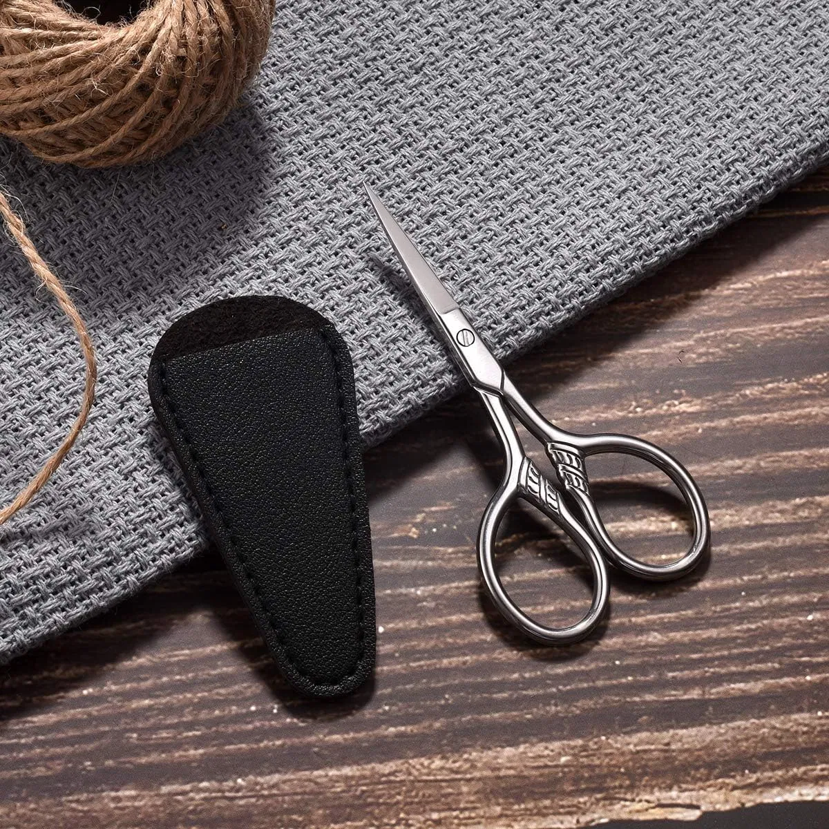 3.5 Inch Stainless Steel Multi-Purpose Vintage Beauty Tools with PU Sheath