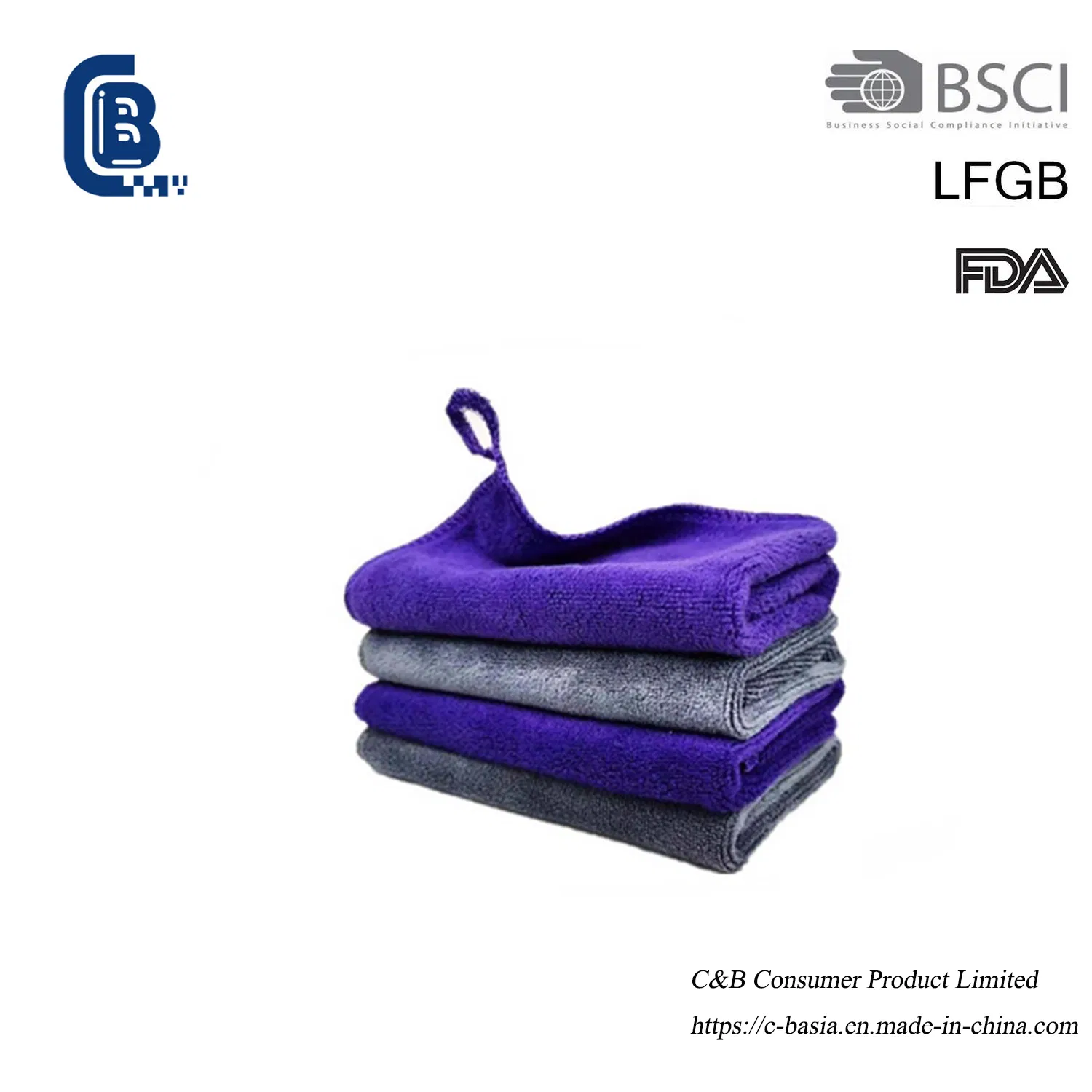 Moisture-Wicking Microfiber Kitchen Towels - Quick-Dry Dish Cloths