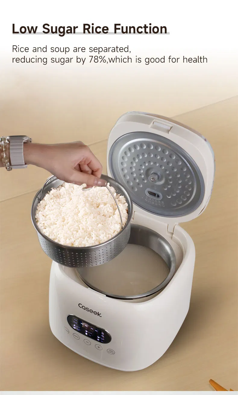 Home Kitchen Appliance Multifunction Small 2.5L Samrt Rice Cooker with Keep Warm Function