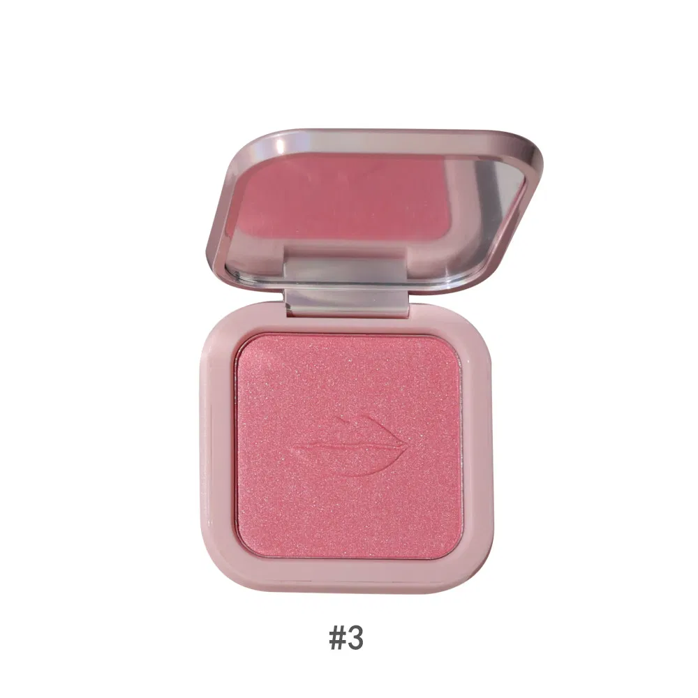 Custom Your Own Logo Waterproof Blush Palette Makeup Pink Blusher Highlighter Blush Cream Private Label