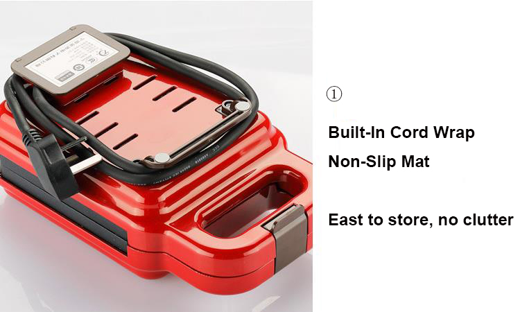 Double Side Non-Stick Baking Sandwich Maker Waffle Maker 3 in 1