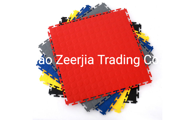 Модульный коврик для гаража 500x500 мм, ПВХ