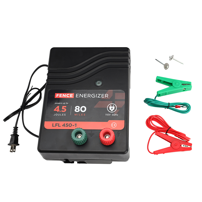 4.5j High Power Farm Controller Electric Fence Energizer