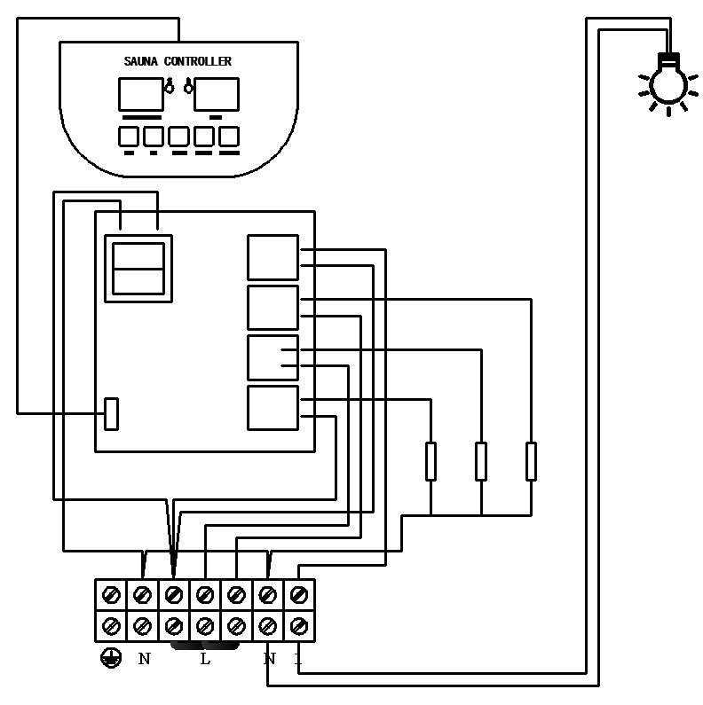 Обогреватель для сауны 6 кВт Diooist