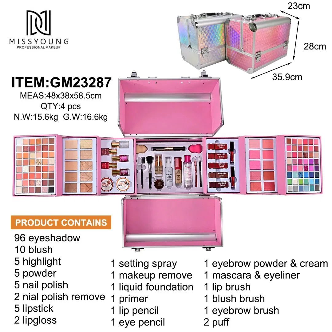 Portable Glam Makeup Set for Effortless Beauty Anywhere