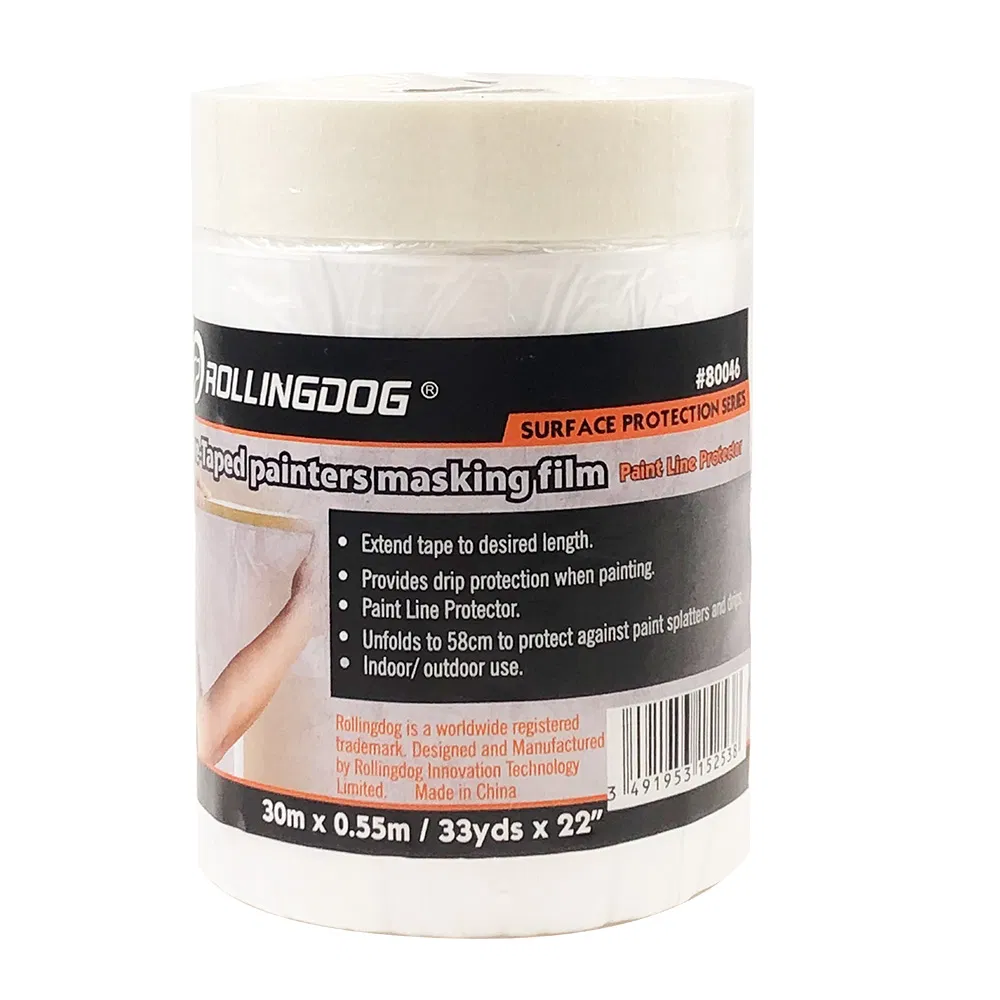Rolingdog-Standard 80046 Pre-Taped Masking Film
