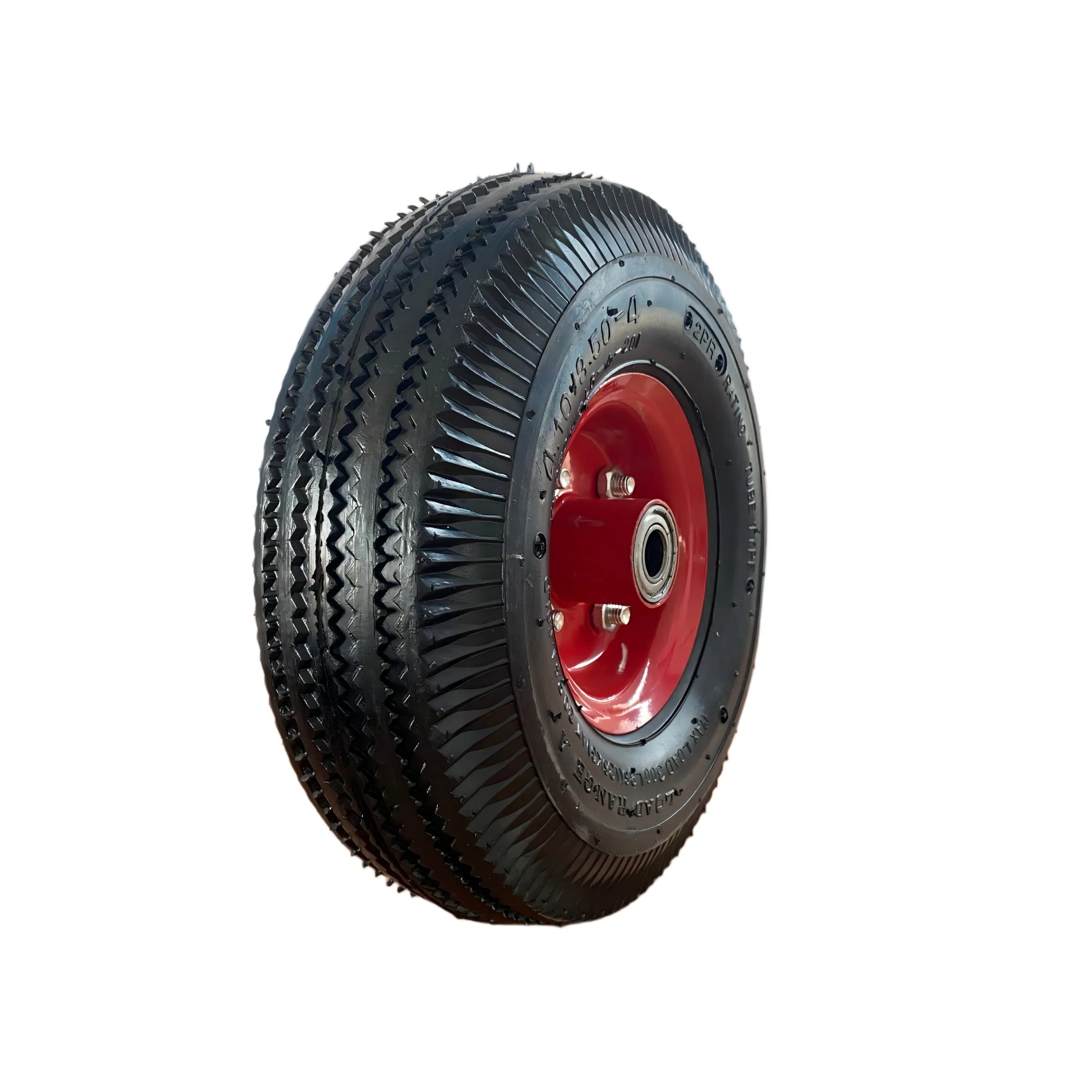 10 Inch 3.50-4 Inflatable Pneumatic Rubber Wheel Hand Truck Air Wheel