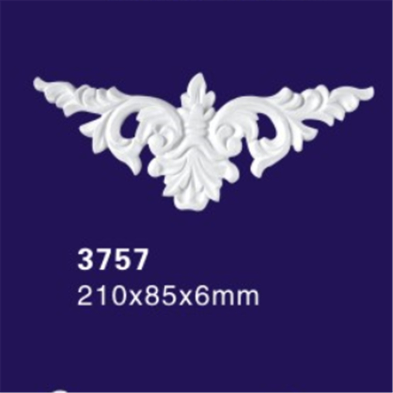 Wall Sculpture Polyurethane Ornaments, Angel Hollow Design Polyurethane Onlays