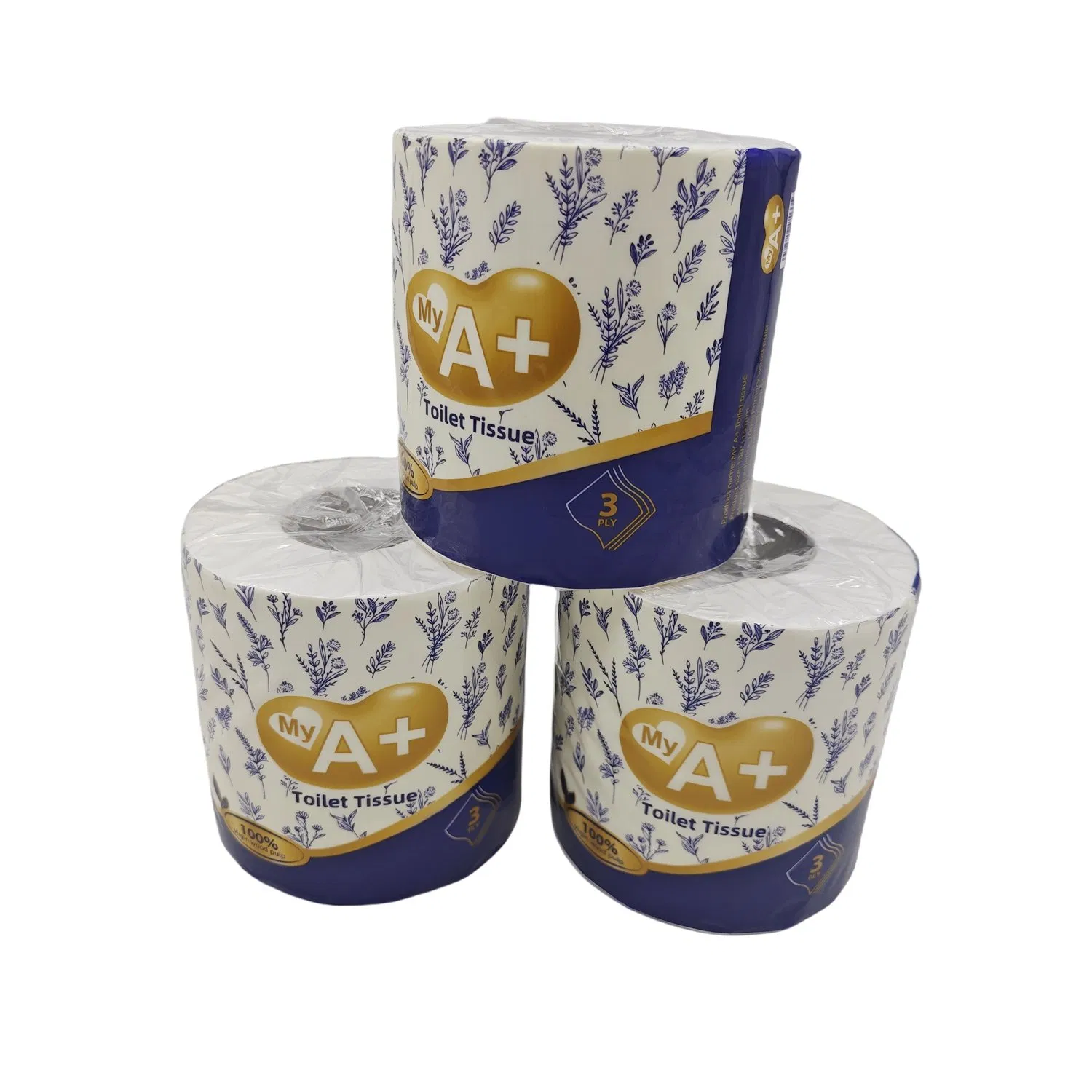 China Tissue Paper Manufacturer Wholesale Customize Printed Roll Toilet Paper