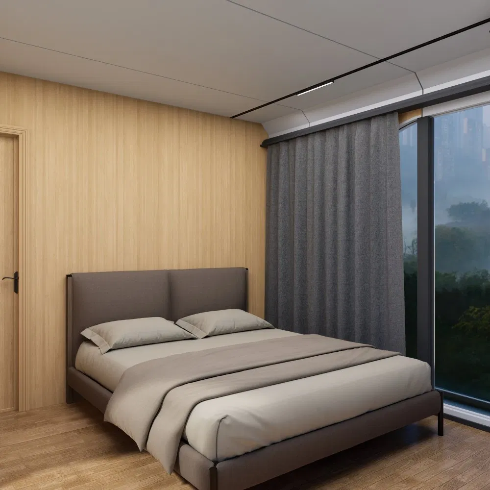 Modern Camping Modular Prefabricated Cabin for Vacation Rental with Steel Frame and Aluminum Protection