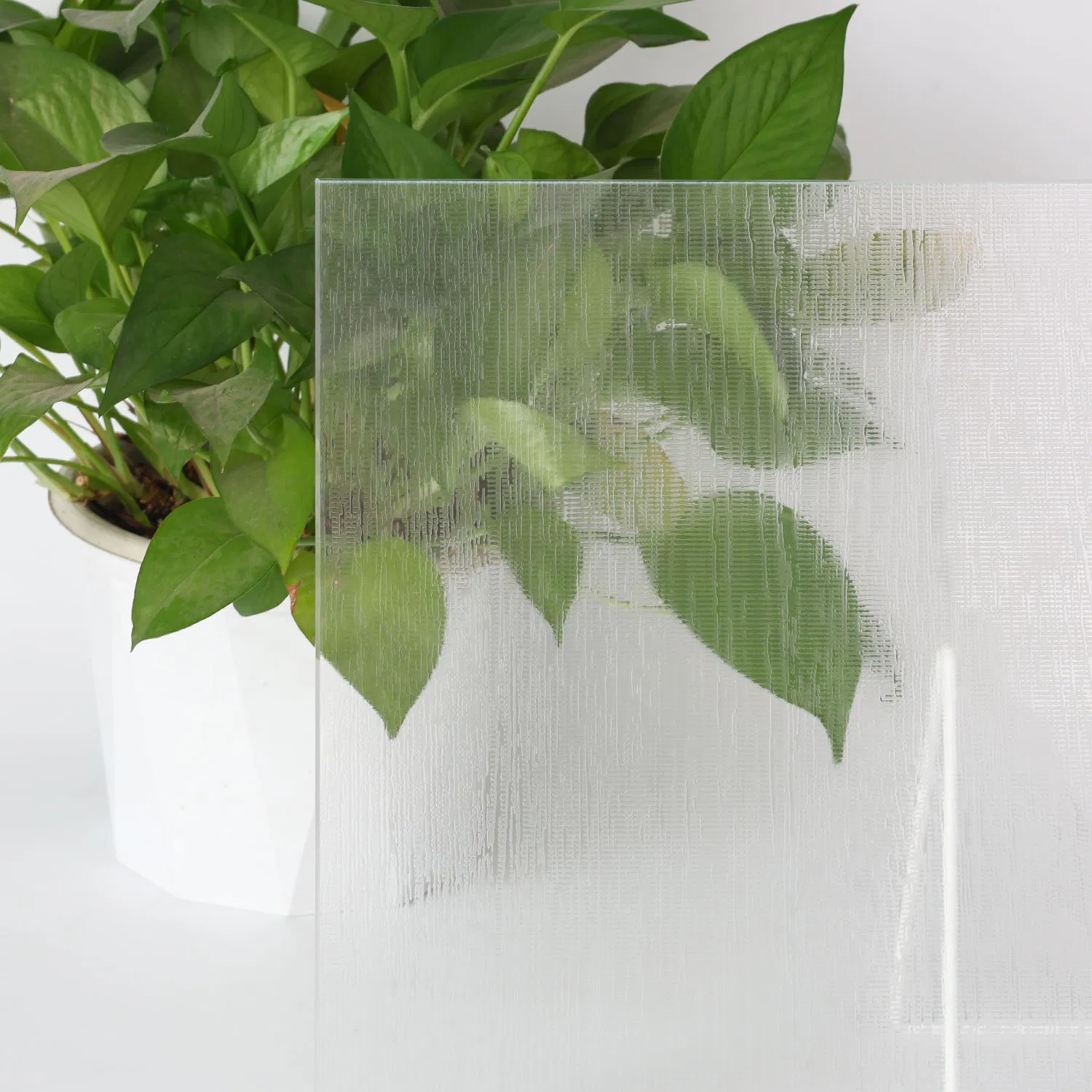 Comfortable Frosted Glass Furniture Glass with Unique Design