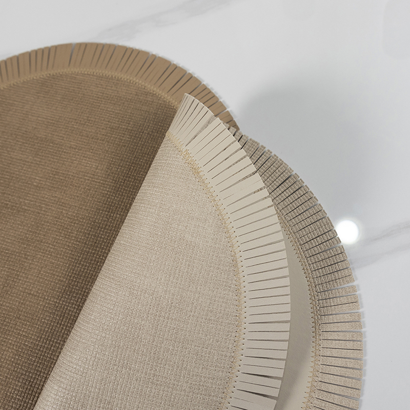 Premium PVC Leather Dining Table Placemat for Heat Resistance