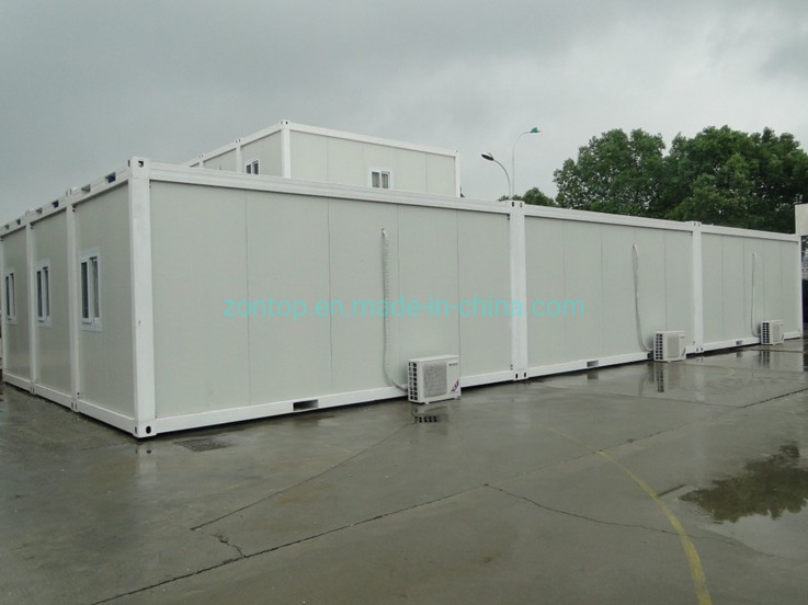 New Zealand Prefab Luxury Mobile Trailer Flat Pack Container House on Wheels with High Quality and Competitive Price for Wholesale in China