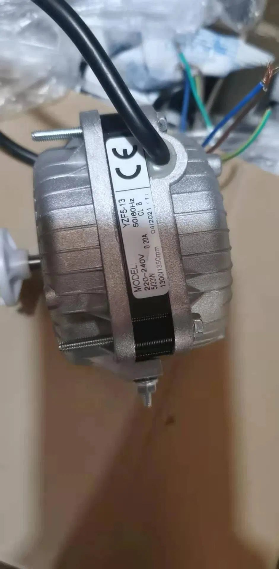 5W Refrigerator Spare Parts Shaded Pole Fan Motor Evaporator Condenser Fan Motor