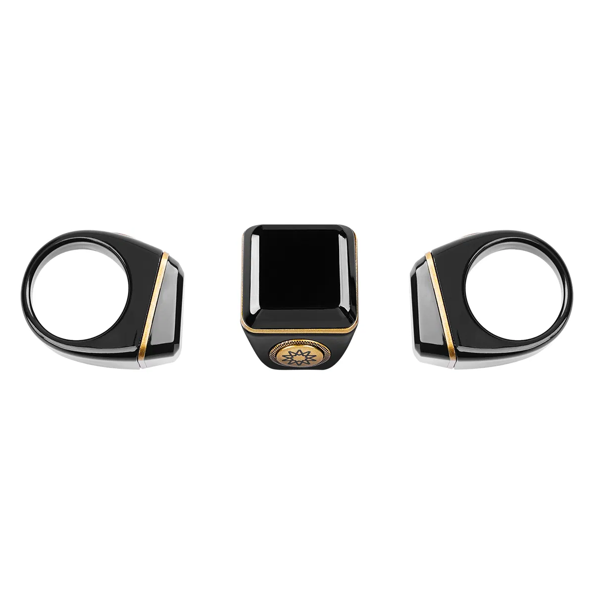 Electronic Muslim Smart Tabish Ring Multifunctional Zikr Ring with APP Control