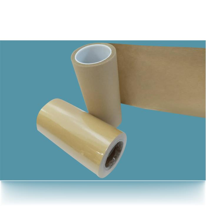 Custom-Made Brown Release Paper PE Cated Paper Rolls for Label