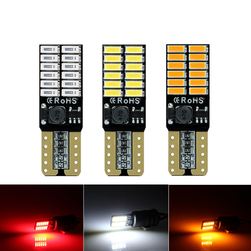Светодиодная лампа T10 4014 24SMD для авто