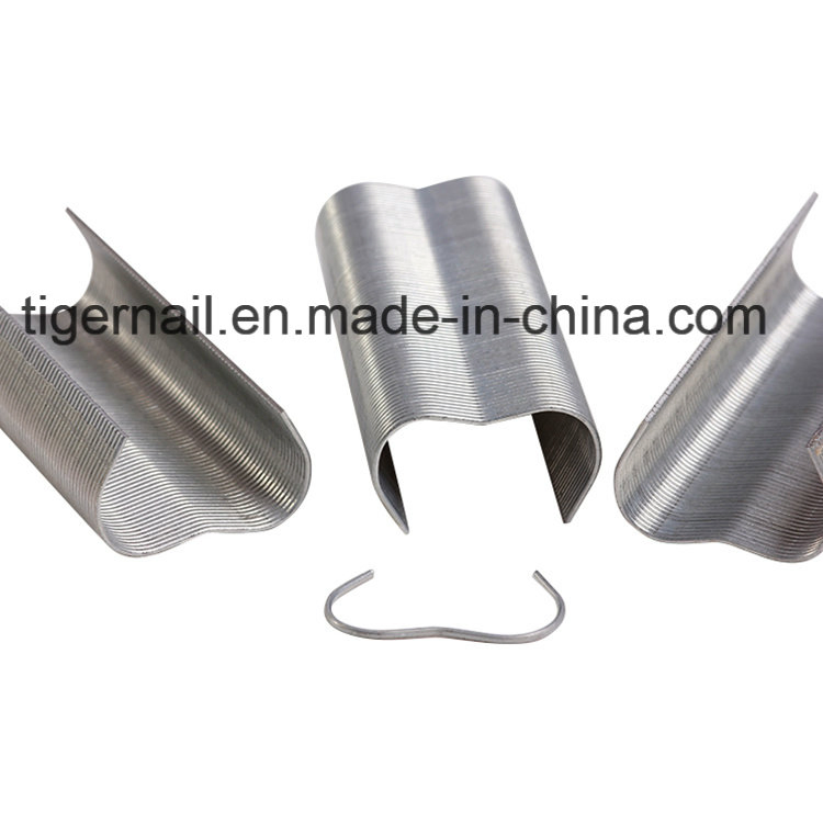 Скоба для ограждений оцинкованная, сельскохозяйственная