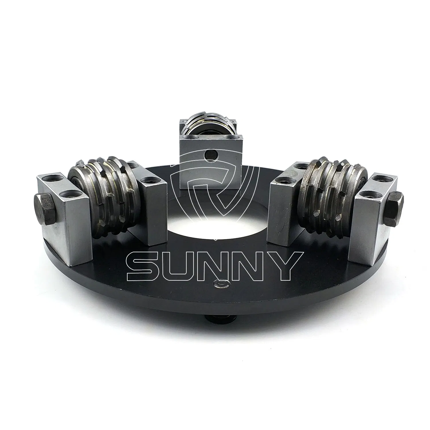 240mm 4 Carbide Lines Klindex Bush Hammer Plate for Comma Finishing