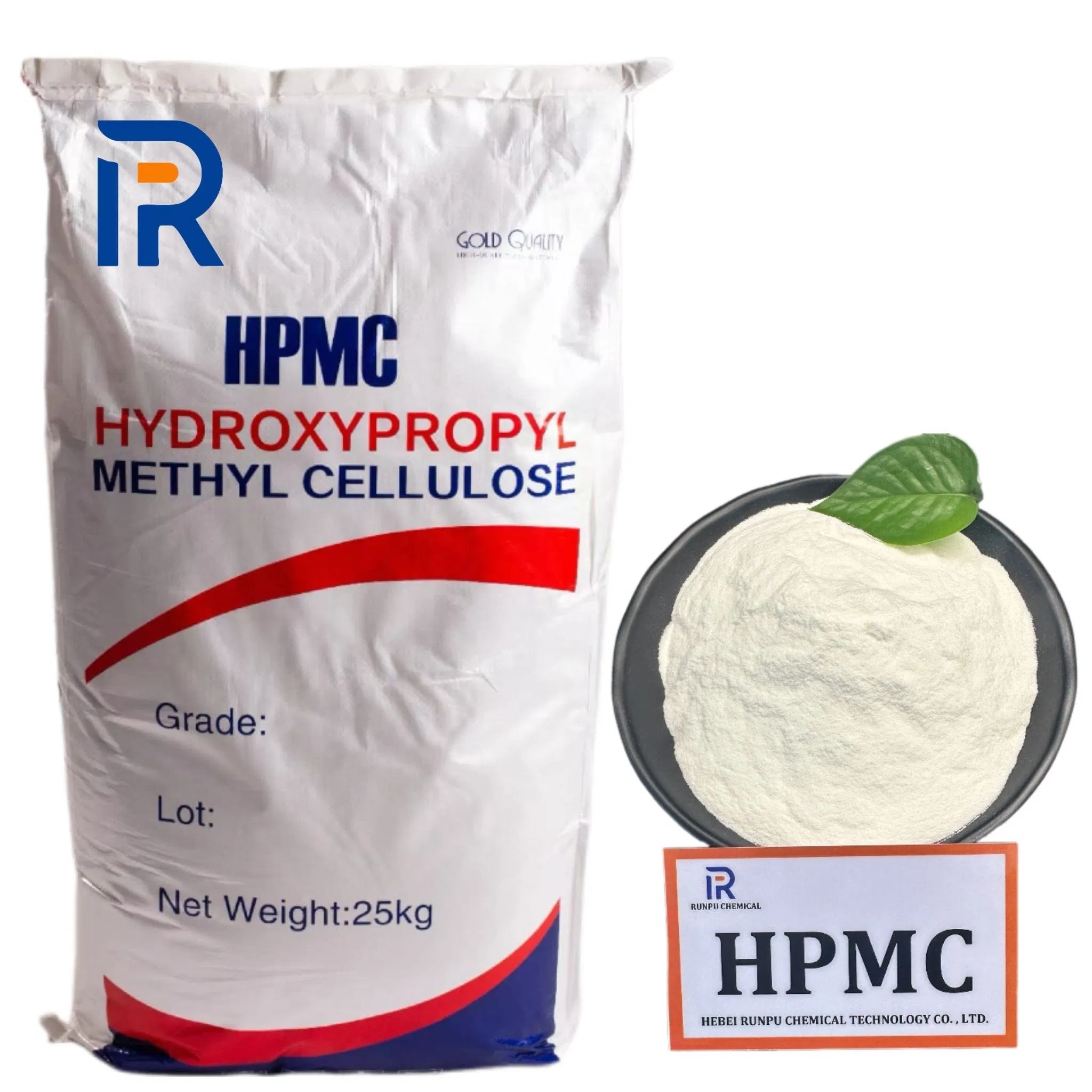China Supplier HPMC Hydroxypropyl Methyl Cellulose Cement Thickener HPMC Cellulose Ether for Construction Chemicals