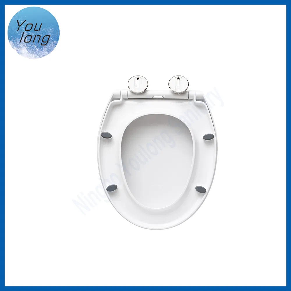 Europen Design O Style 18 Inch Sanitary Ware Soft Close Bathroom Cover Toilet Wc Seat