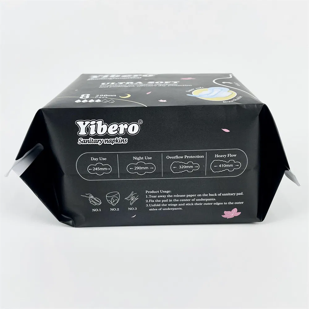 Good Price Without Flavor Pattern for Women Woman Sanitary Towel Ultra-Thin Pads