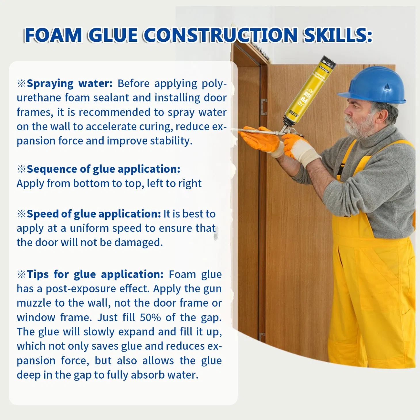 Ultimate Sound Insulation PU Foam Caulk for Durable Bonding