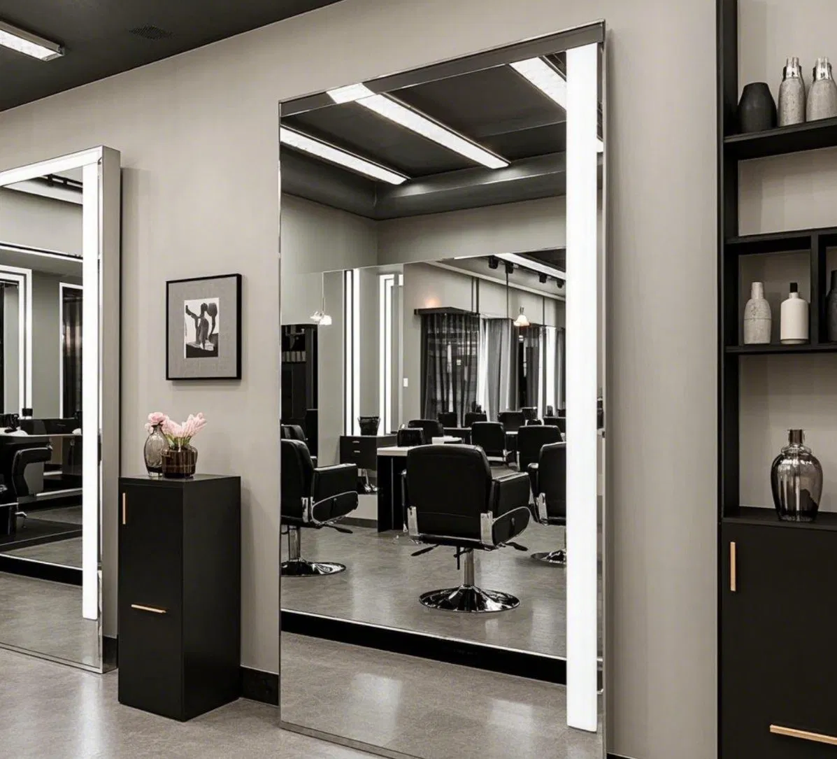 Colored Tinted Aluminum Silver Mirror Glass - 1.8mm - 6mm, Grey, Light Grey & Black Mirror Glass for Wholesale Purchase