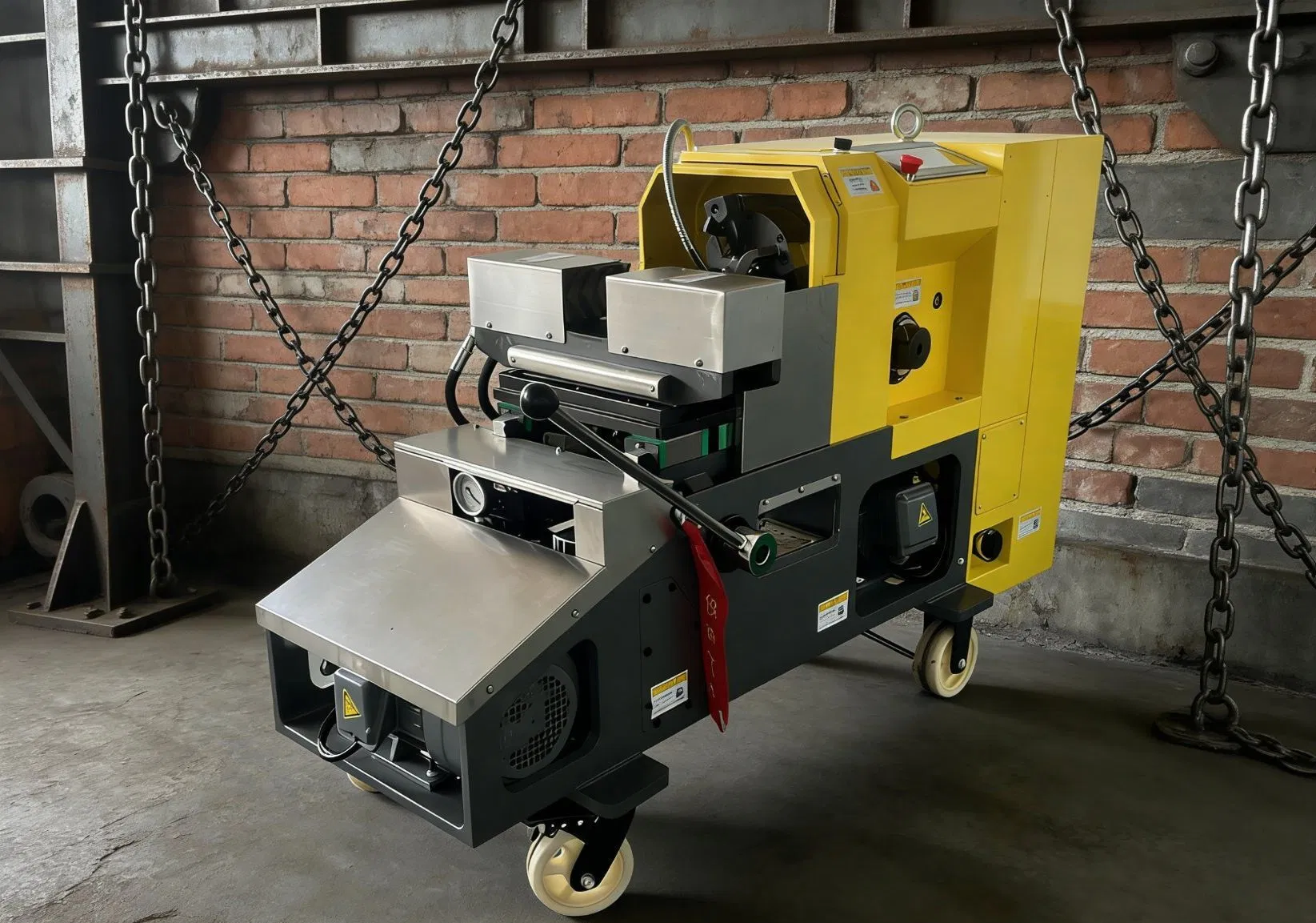 Efficient Threading Machine 8 7kw Power DN15-65/DN14-100 Quick Delivery