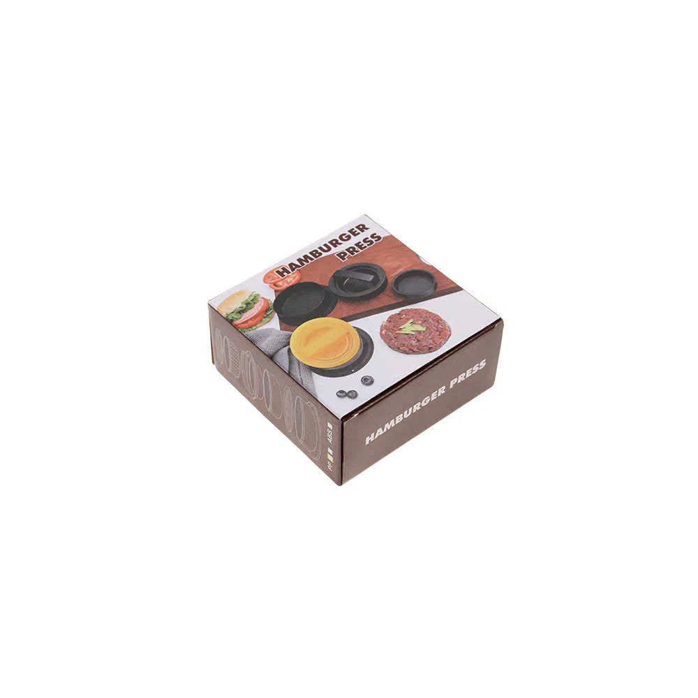 Plastic Circular Burger Meat Patty Making Model Rice and Vegetable Roll Mould